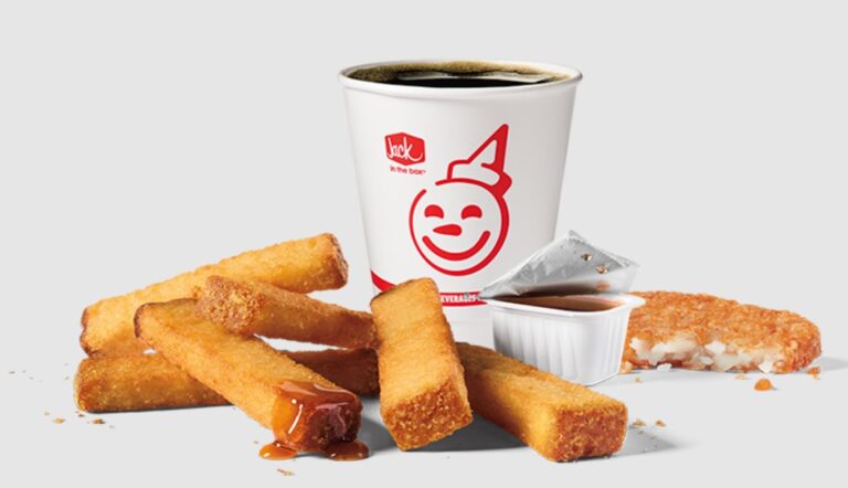 Jack in the box 6pc Classic French Toast Sticks Combo