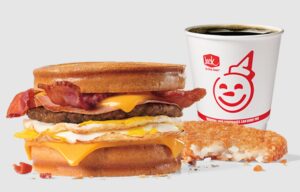 Jack in the box Loaded Breakfast Sandwich Combo