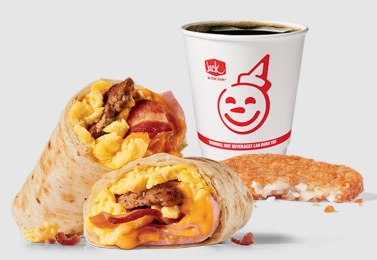 Jack in the box Meat Lovers Burrito Combo