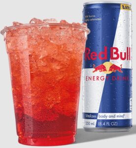 Jack in the Box Strawberry Red Daze Red Bull Infusion W Red Bull® Energy