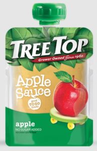 Jack in the box Tree Top Apple Sauce Pouch