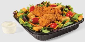 Jack in the Box Garden Salad W Crispy Chicken