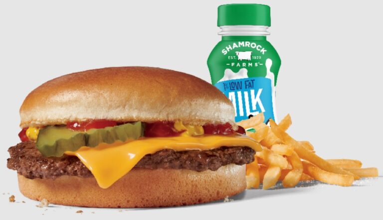 Jack in the Box Jr. Cheeseburger Combo