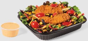 Jack in the Box Southwest Salad W Crispy Chicken