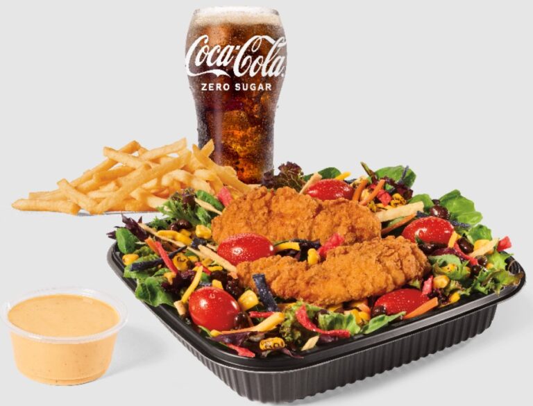 Jack in the Box Southwest Salad W Crispy Chicken Combo