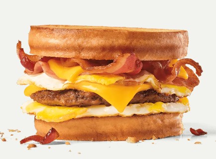 Jack in the box Loaded Grilled Breakfast Sandwich